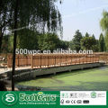 2015 fashionaable Weather Resistant and wood plastic composite Garden Fence